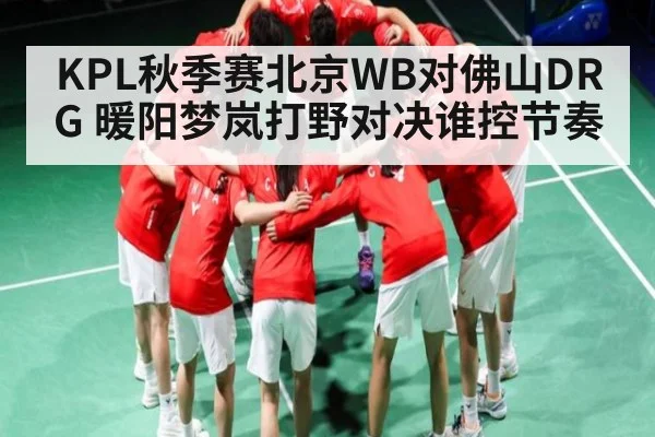 KPL秋季赛北京WB对佛山DRG 暖阳梦岚打野对决谁控节奏